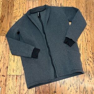 Mondetta Charcoal Open Front Jacket